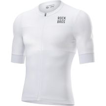 Rockbros Herren-Radtrikot Weiß 3D XL