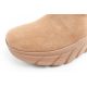 6. Skechers Damen Winterstiefel Isolierte Lederstiefeletten Braun