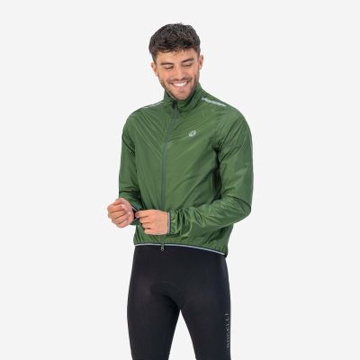 3. Rogelli ESSENTIAL Regenjacke grün 3XL