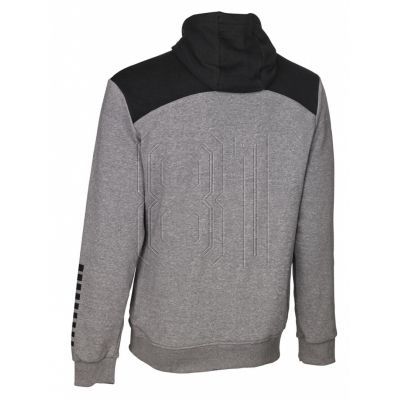 4. Select Oxford Zip Hoodie U T26-01811 grau/schwarz