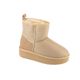 EMU Australia Stinger Mini Plateau-Sandleder W13189-SAND Rot 37