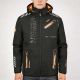 7. Geographgical Norway Royaute DB MEN 068 M WY1999H/GN/Schwarz / Orange Jacke