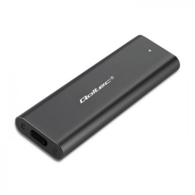 8. QOLTEC M.2 SATA SSD-Gehäuse | NGFF | USB Typ C
