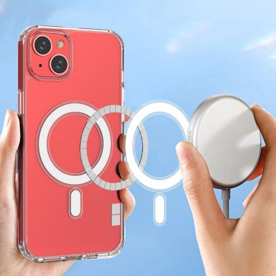 3. MagSafe iPhone 15 Plus Clear Magnethülle – transparent