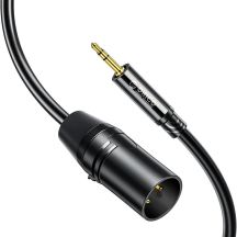 Orico AXKF Mini-Klinke 3,5 mm auf XLR-Buchse Audiokabel 5 m - schwarz