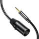 Orico AXKF Mini-Klinke 3,5 mm auf XLR-Buchse Audiokabel 5 m - schwarz