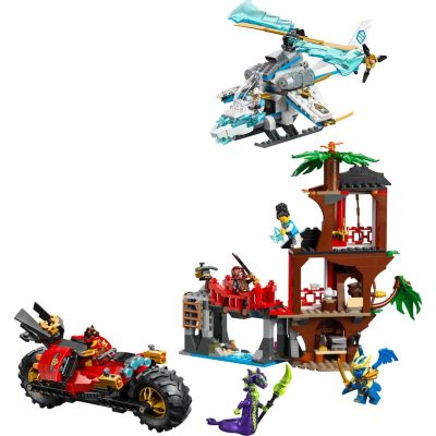 3. LEGO NINJAGO 71857 Ninja-Fahrzeugschlacht im Baumhaus