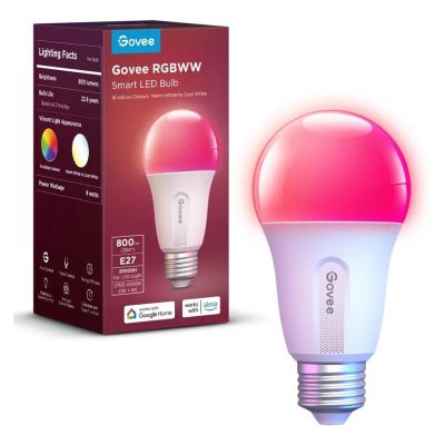 2. Govee Smart RGB-Lampe 800 lm, Wi-Fi + Bluetooth H6004CC1