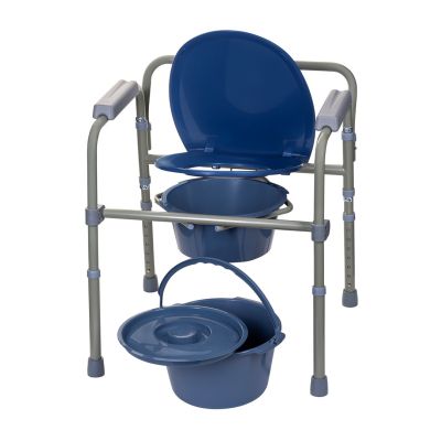 7. 3-in-1 Klapp-Toilettenstuhl