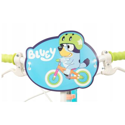 14. TOIMSA Bluey 12" Kinderfahrrad Blau und Limette