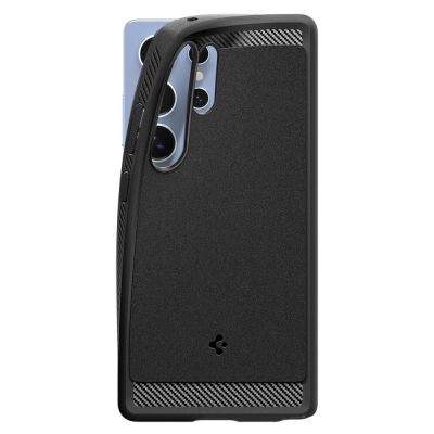 4. Spigen Rugged Armor Mag Hülle für Samsung Galaxy S25 Ultra - Schwarz