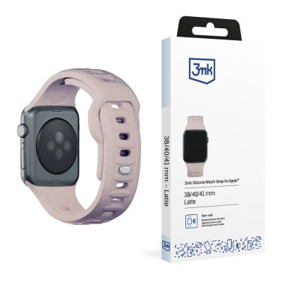 3mk Silikon- Watch für Apple Watch 38 / 40 / 41 mm – Beige