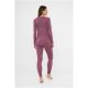 5. VIKING Lana Pro Set Merino Damen Unterwäsche Gr. S rosa
