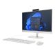 3. HP ProOne 245 G10 All-in-One-PC, Ryzen 7 77730U, 23,8" FHD IPS-Display (250 Nits), 16 GB DDR4-RAM (3200 MHz), SSD, Radeon Vega 8-KB-Kamera (5 MP) mit IR-Sensor, Windows 11 Pro, Weiß, 3 Jahre Vor-Ort-Service
