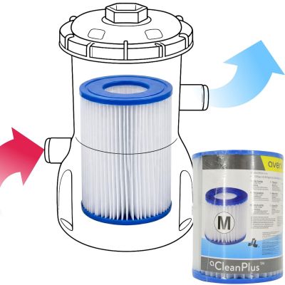 9. Pumpenfilter 106 x 136 mm 530/800 Gallonen Typ 2 290588