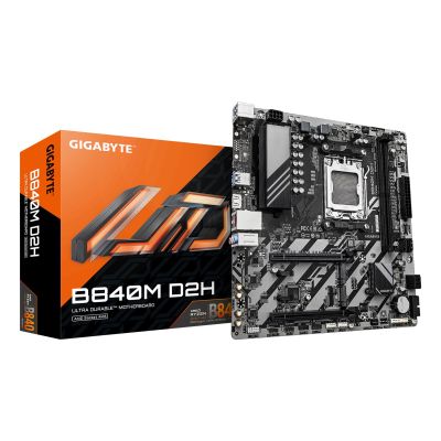 2. Gigabyte B840M D2H-Motherboard (B840, AM5, mATX, DDR5)