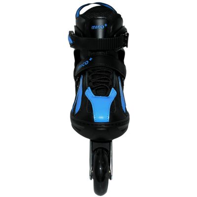 9. Mico Volt Blue Rollschuhe schwarz und blau PW-126B-9