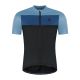 Rogelli CORE BLOCK T-Shirt blau und schwarz XL