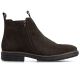 2. Rieker 33180-28 Herren-Chelsea-Boots aus braunem, gefüttertem Leder