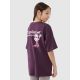 2. Mädchen Oversize T-Shirt mit Aufdruck 4F 4FJRSS25TTSHF2586-50S