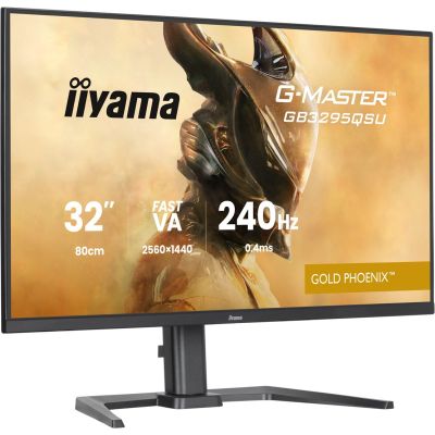 4. iiyama G-MASTER GB3295QSU-B1 Computermonitor 80 cm (31,5") 2560 x 1440 px Quad HD LED Schwarz