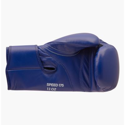 21. Adidas SPEED 175 Leder-Boxhandschuhe blau