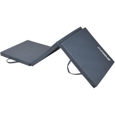 4. Faltbare Gymnastikmatratze 180x60x5CM Grau Enero Fit