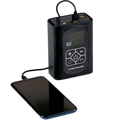 5. DUNLOP AUTOKOMPRESSOR 150 PSI DIGITALER KOMPRESSOR MIT POWERBANK-FUNKTION