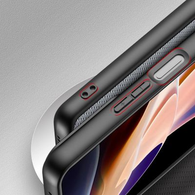 7. Dux Ducis Fino Nylonhülle Xiaomi Redmi Note 11 Pro+ 5G (China) / 11 Pro 5G (China) / Mi11i HyperCharge / Poco X4 NFC 5G blau