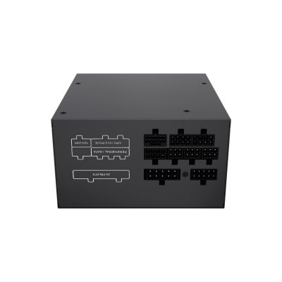 6. GEMBIRD Computer-Netzteil Fornax Power 750W 80+ Gold ATX, 750W, Aktive PFC, 12CM Lüfter