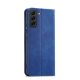 3. Magnet Fancy Case für Samsung Galaxy S23+ Flip Cover Wallet Stand blau
