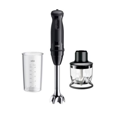 9. Braun MultiQuick 3 MQ30201M 0,6 l Stabmixer 900 W Schwarz, Satinierter Stahl