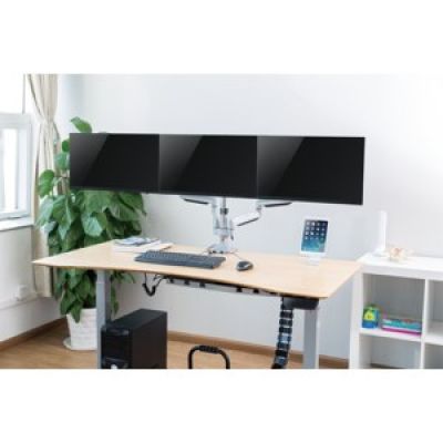 2. Monitorhalterung Logilink TIS 13"-32" 3TFT 2x4Gel. 1x1Joint silber Max. 7kg