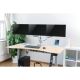 2. Monitorhalterung Logilink TIS 13"-32" 3TFT 2x4Gel. 1x1Joint silber Max. 7kg
