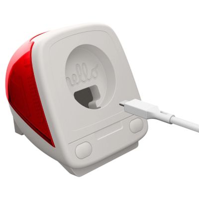 8. Spigen Spigen Classic C1 Ständer für Apple Watch - Rot