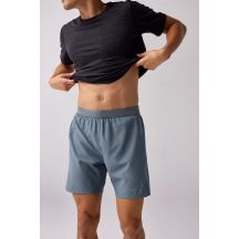Journey 7″ 2-in-1 Short Laufshorts für Herren, Grau