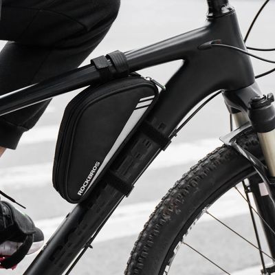 10. Rockbros B55-BK Fahrradtasche für Rahmen 0,7 l - Schwarz