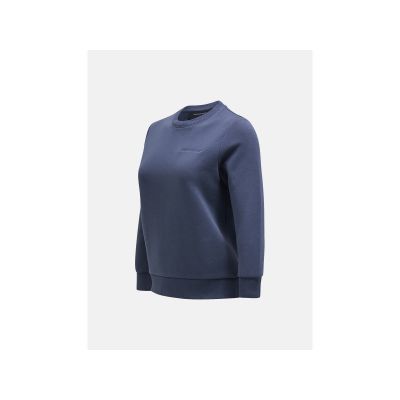 5. Peak Performance W Original Small Logo Crew Sweatshirt Blau