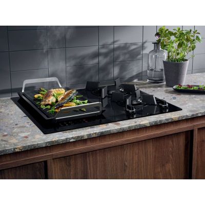 18. Electrolux KDI641723K Schwarz Einbaugerät 60 cm Kombi 4 Zonen