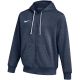 3. Nike Park 26 Fleece-Kapuzenpullover mit durchgehendem Reißverschluss, Marineblau IB1228 410
