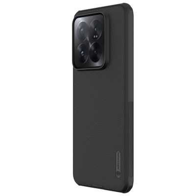3. Nillkin Super Frosted Shield Pro verstärktes Gehäuse für Xiaomi 14 Pro – Schwarz