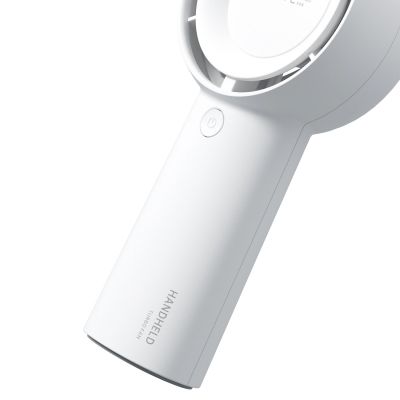 13. Jisulife Handventilator Life5 Plus 4000mAh Tragbarer Mini-Gebläse-USB-Ventilator - Weiß