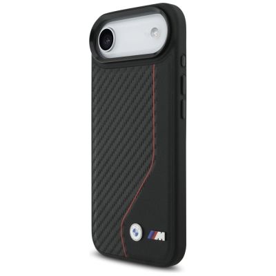 2. BMW M Carbon Line & Logo MagSafe Case für iPhone Air – Rot