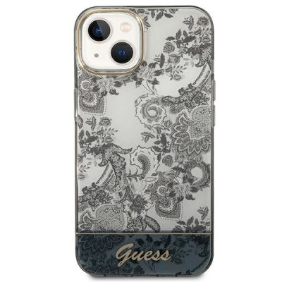 3. Guess GUHCP14MHGPLHG iPhone 14 Plus 6,7 "Grau / Graue Hartschalen-Porzellankollektion