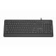 2. GEMBIRD SLIM KABELGEBUNDENE MULTIMEDIA-TASTATUR, USB, 5-TASTEN-SCHNELLTASTEN, US-LAYOUT, SCHWARZ