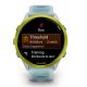 3. Garmin Forerunner 570 3,56 cm (1,4") AMOLED-Display, 47 mm, digitaler Touchscreen (454 x 454 px), weiß/gelb, WLAN, GPS