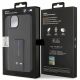 8. BMW Grip Stand Hot Stamp Hülle für iPhone 14 Plus / 15 Plus - Schwarz
