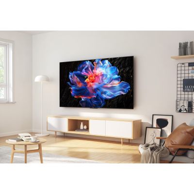 12. TCL 55V6C DLED 55'' 4K Ultra HD Google TV Dolby Atmos DVB-T2 Metallic-Fernseher