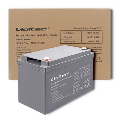 6. Qoltec 53038 wartungsfreie Batterie