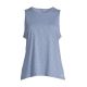 CASALL Soft Texture Tank Blau